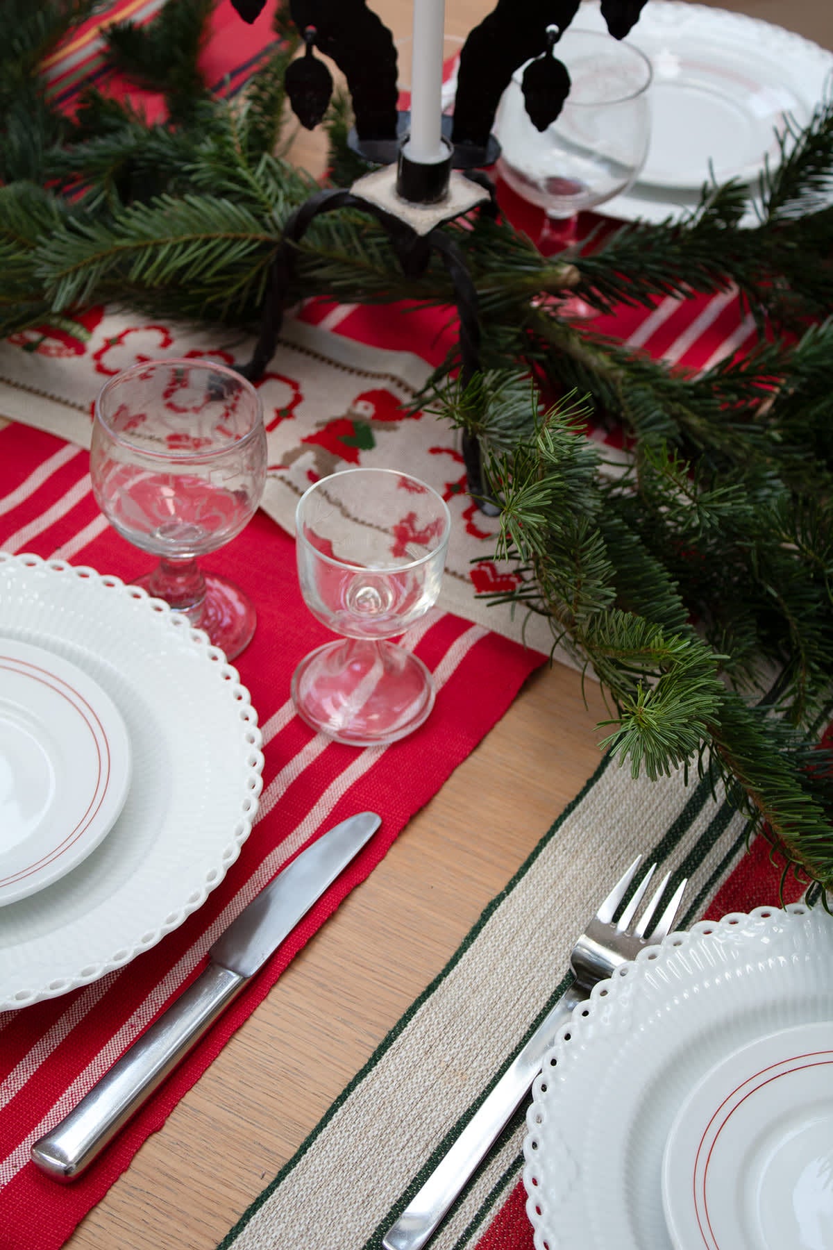 Christmas Table Setting #2