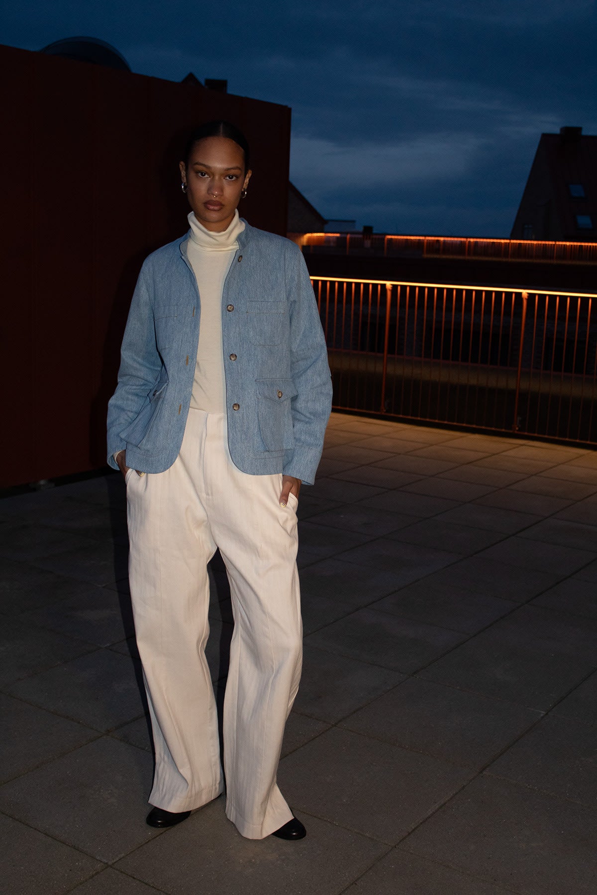 Torni Jacket - Washed Denim