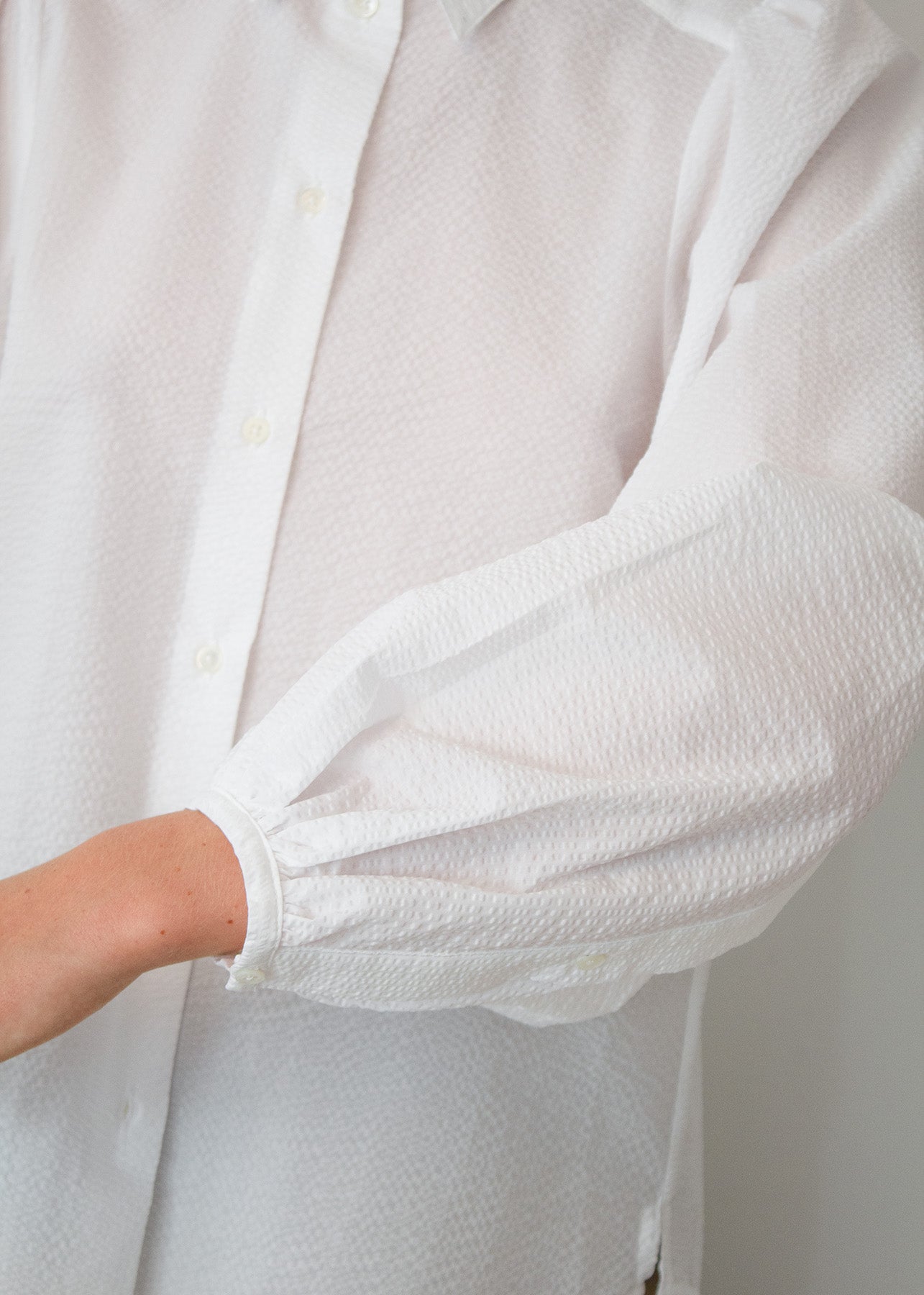 Pala Blouse - Mist Cotton