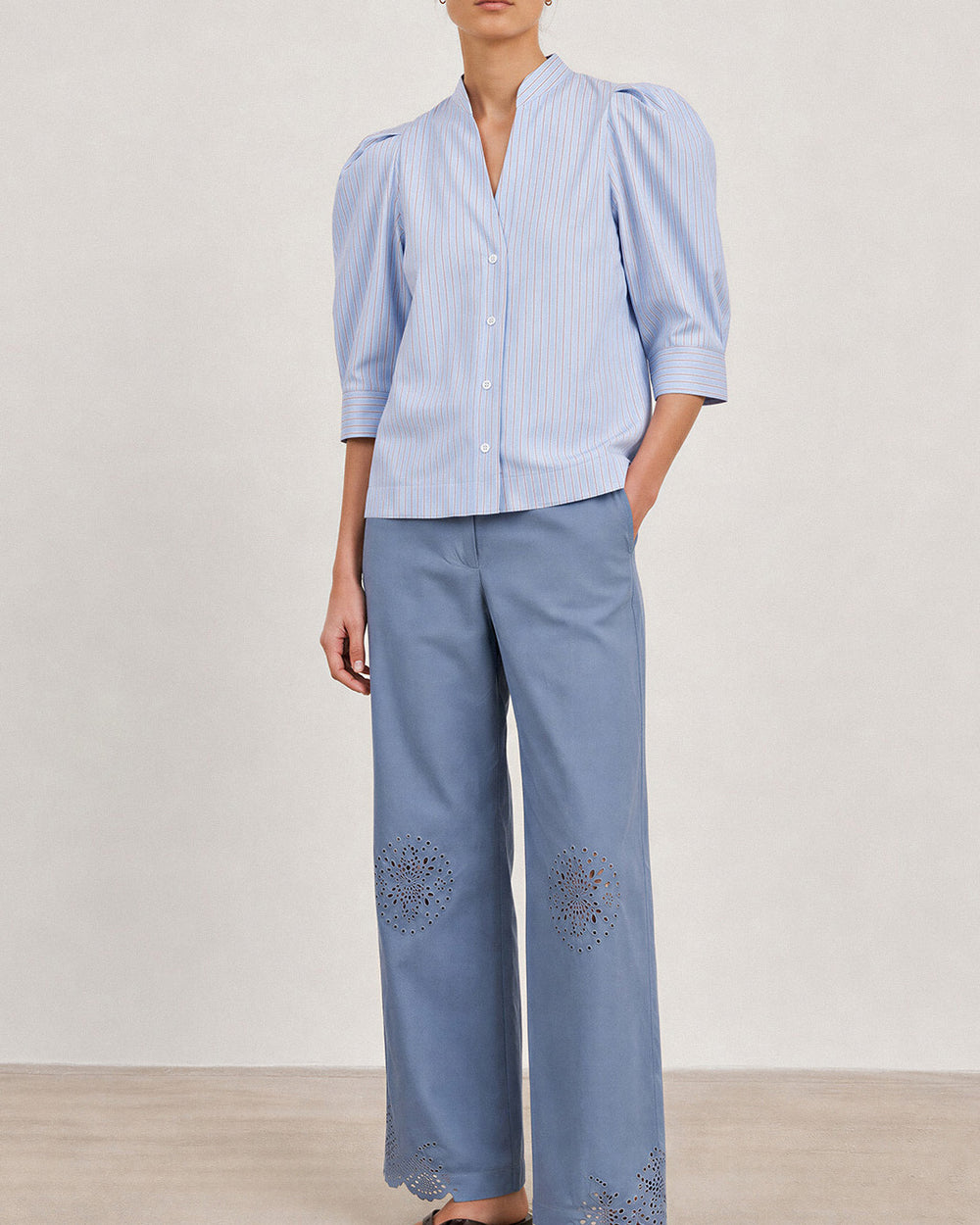 Kamma Trouser - Quicksilver