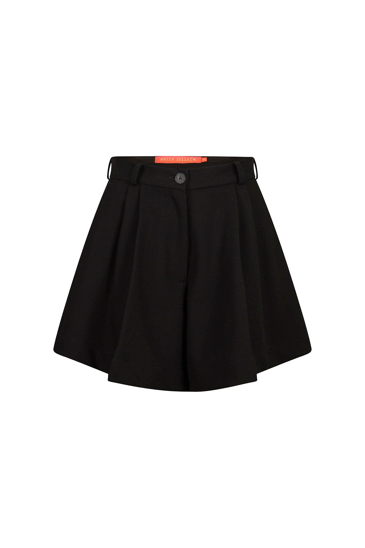black shorts