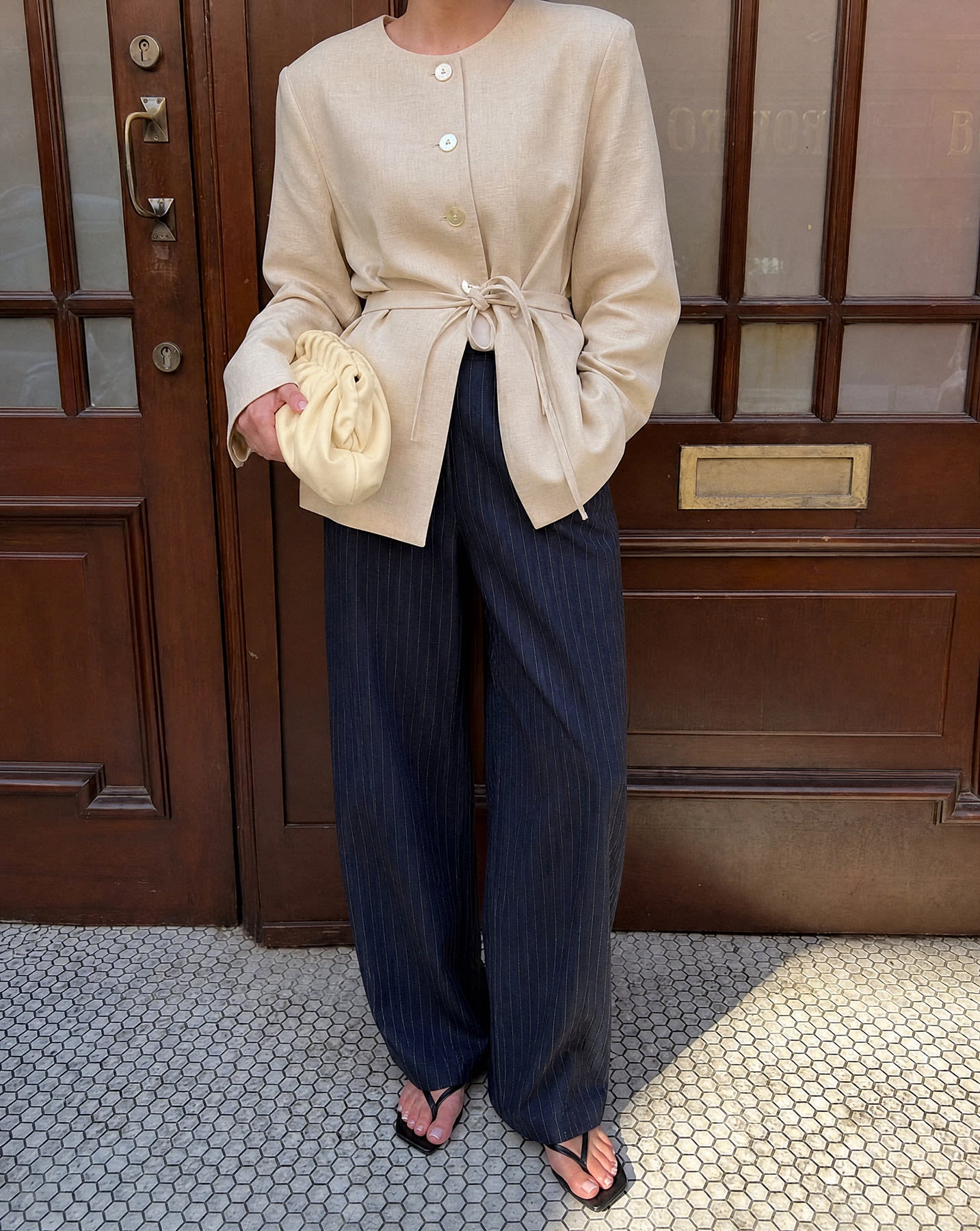 Kimmie Trouser - Admiral Linen Cotton
