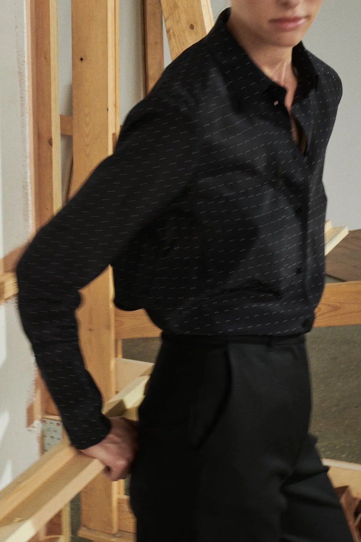 Knus - Black wool Britt Sisseck Design