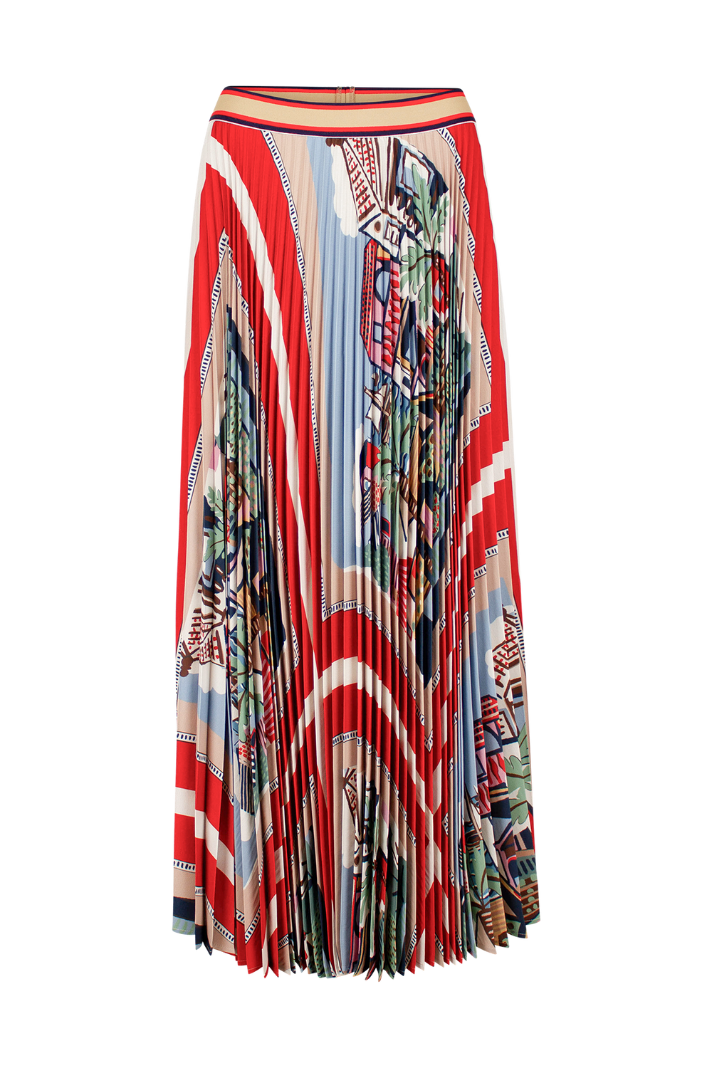 Lucia Skirt - Matisse Landscape