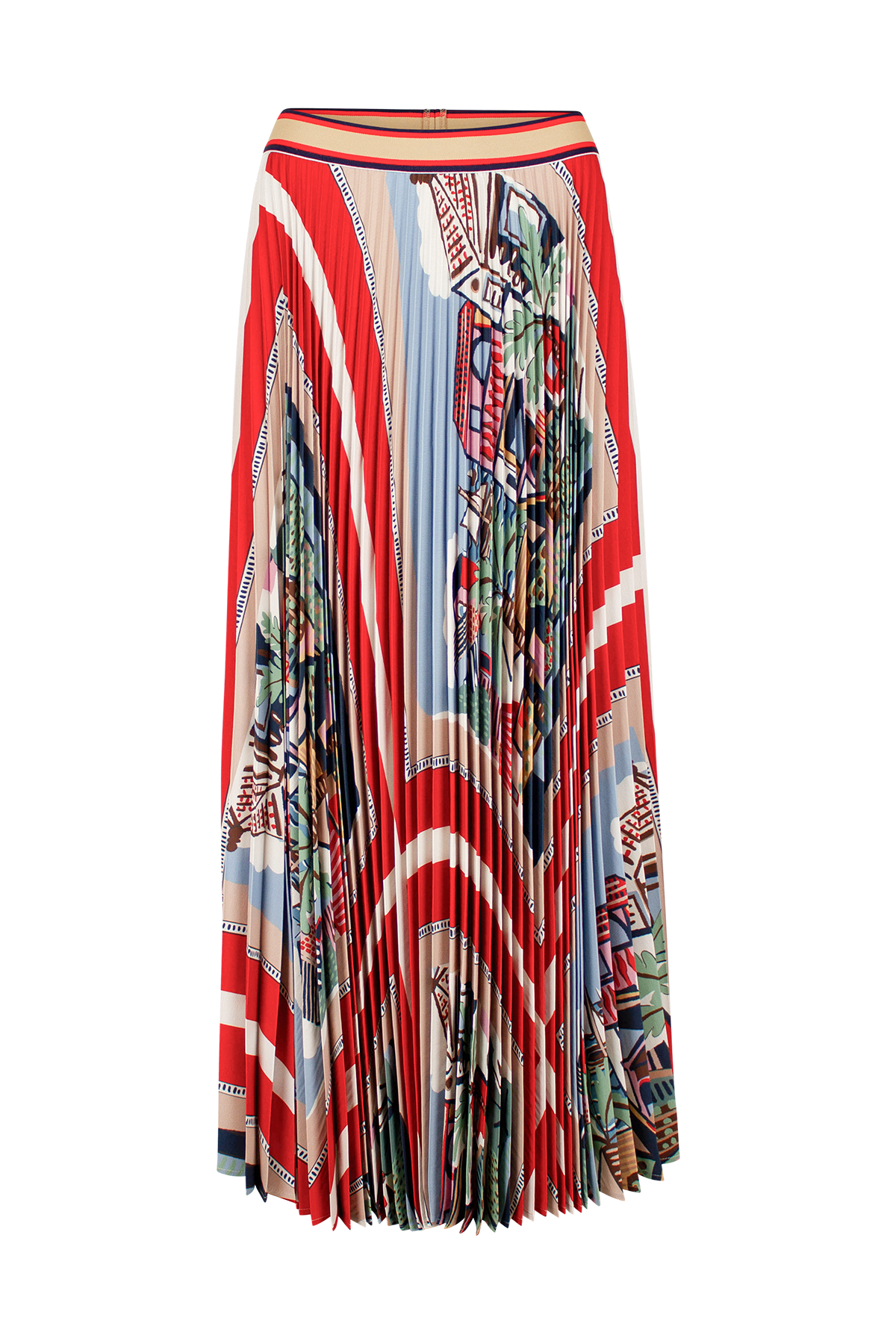 Lucia Skirt - Matisse Landscape