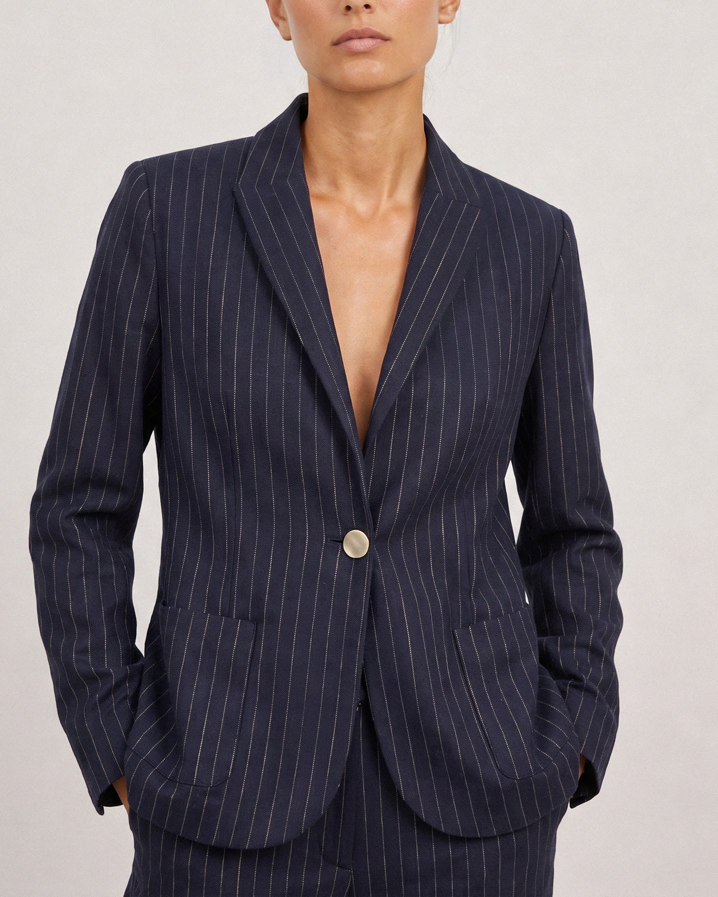 Marta Jacket - Admiral Linen Cotton