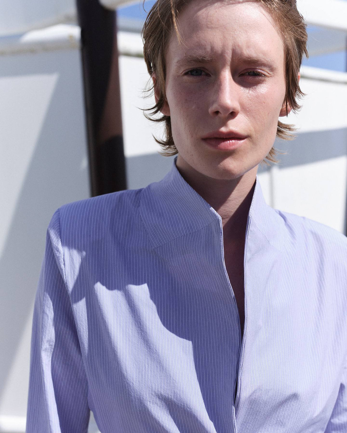 Marta Shirt - Ocean Stripe