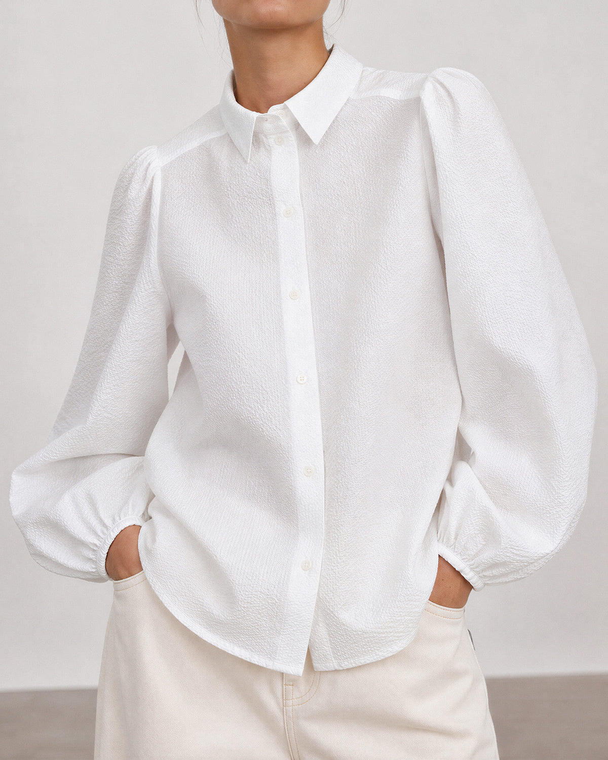 Pala Blouse - Mist