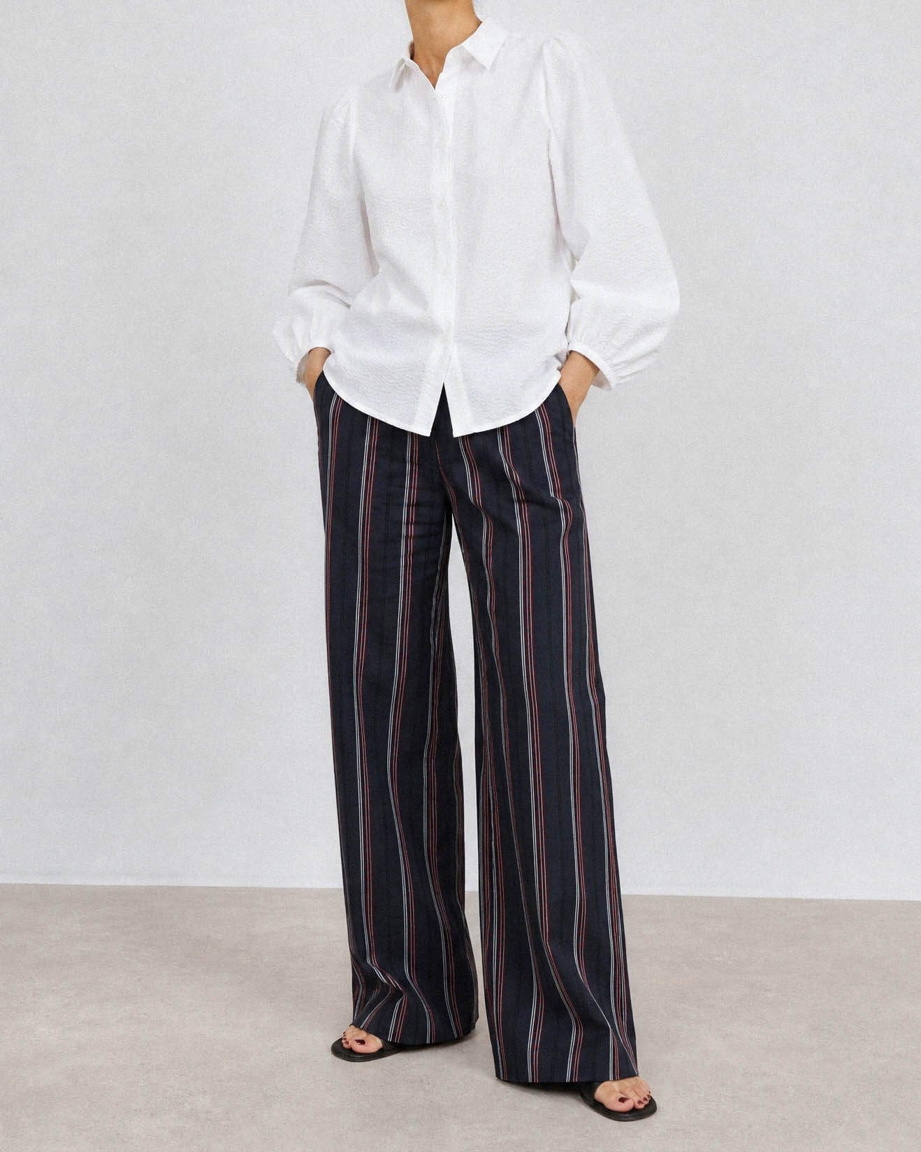 Pala Blouse - Mist Cotton
