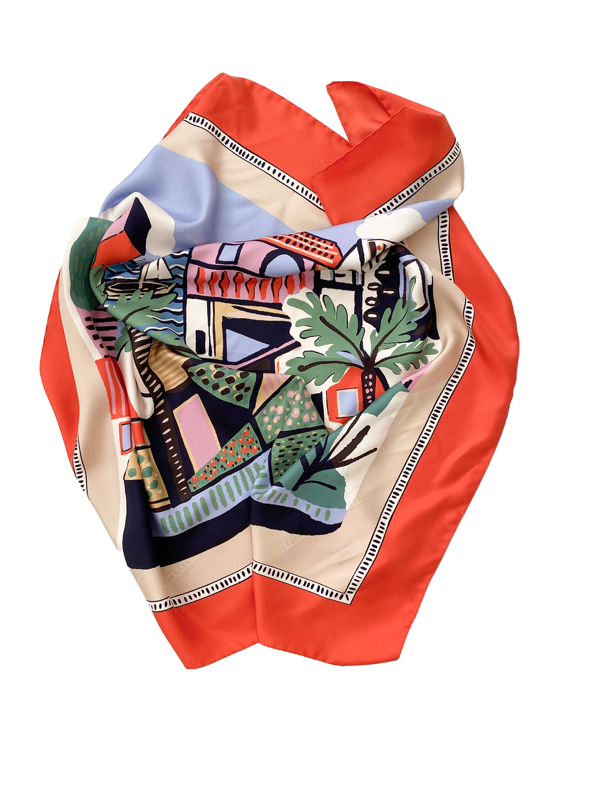 Silk Scarf - Matisse Landscape