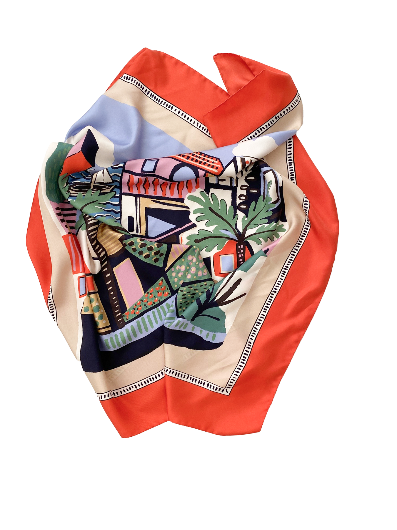 Silk Scarf - Matisse Landscape