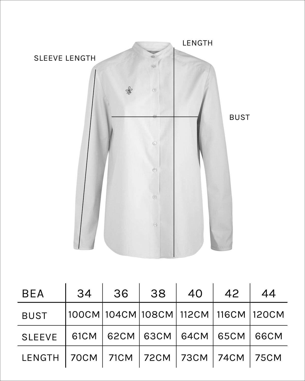 Bea Shirt - Vetiver Cotton