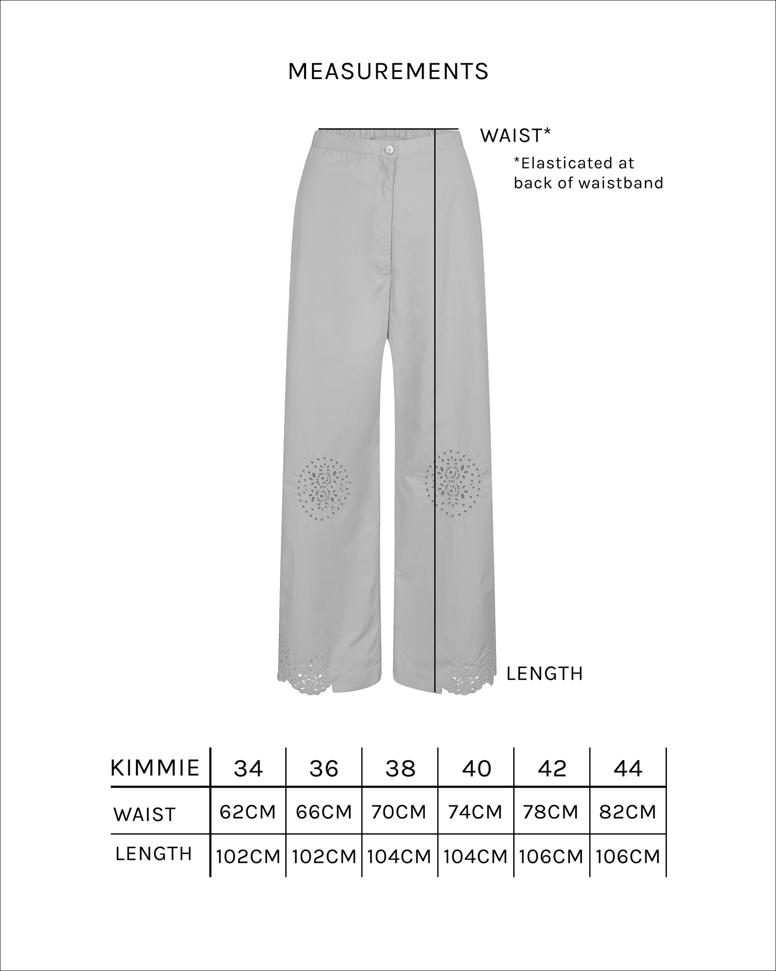 Kamma Trouser - Quicksilver