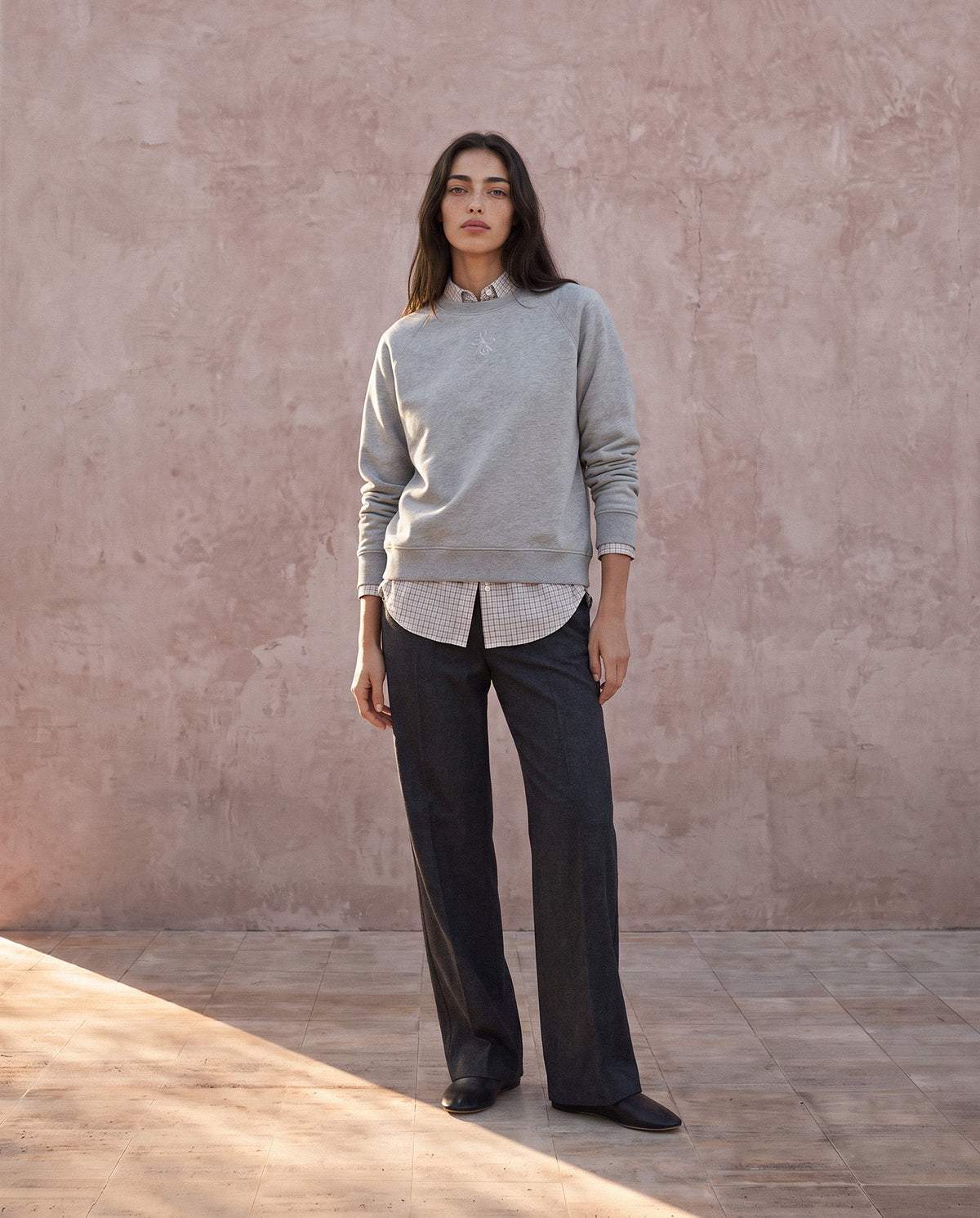 Sweatshirt - Pebble