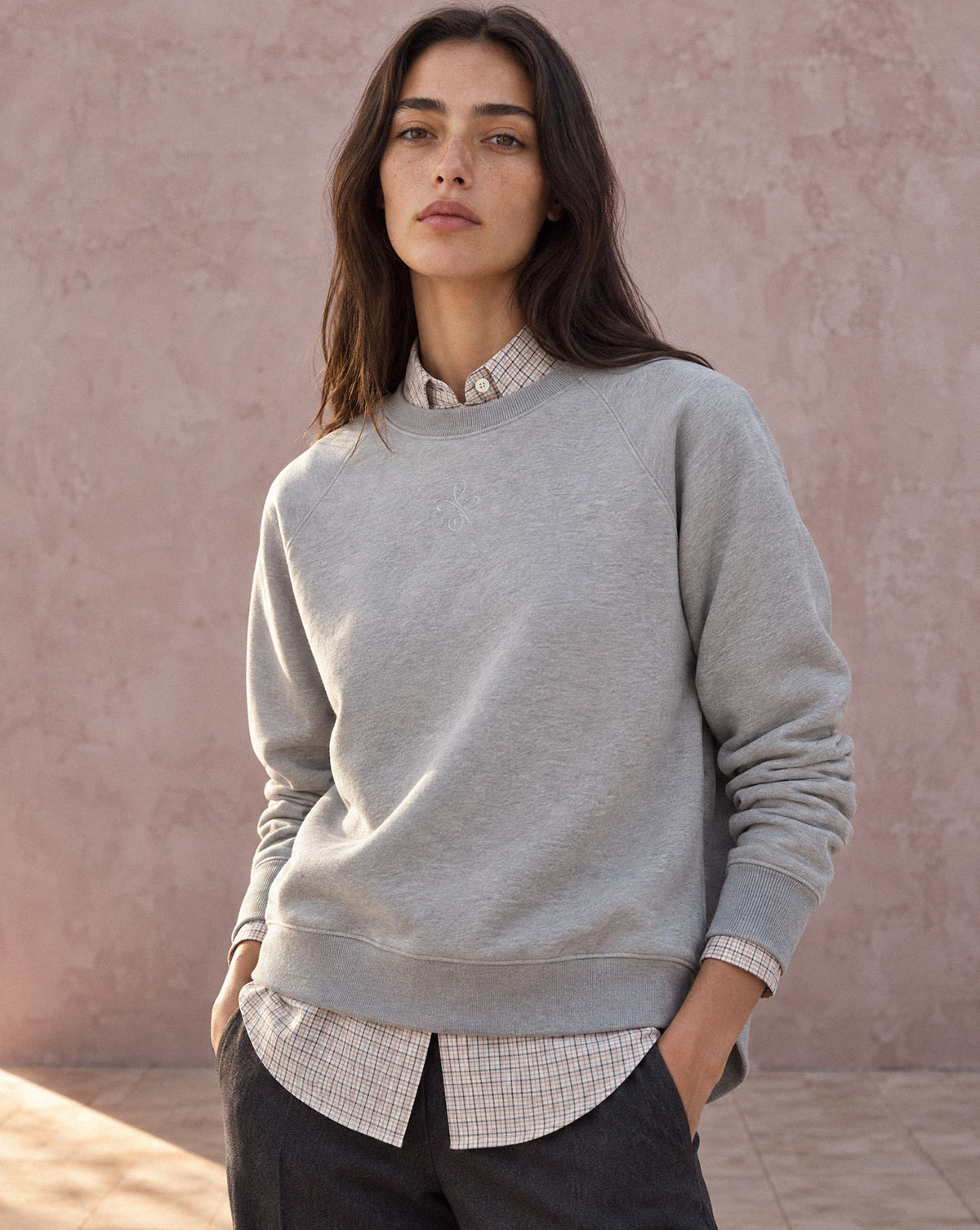 Sweatshirt - Pebble
