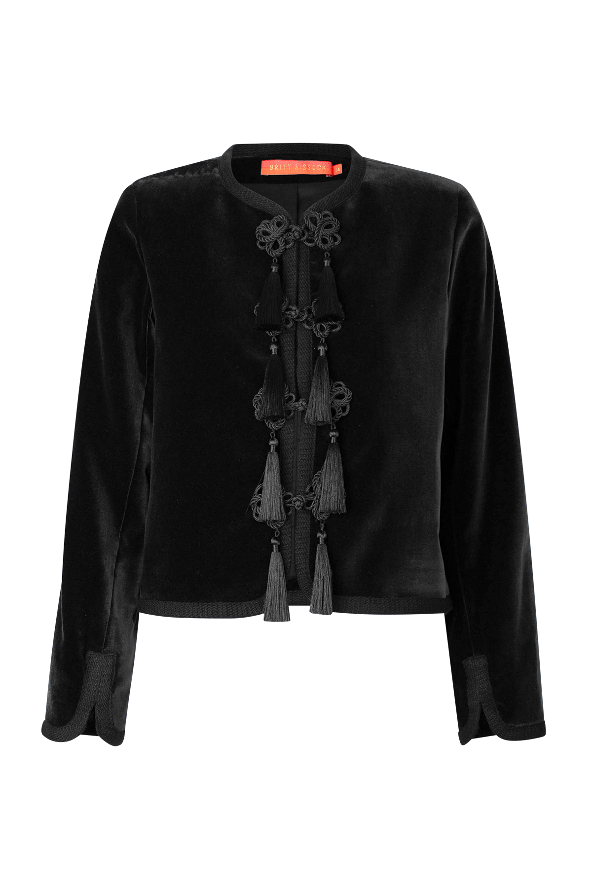 Valentina Jacket - Black Velvet
