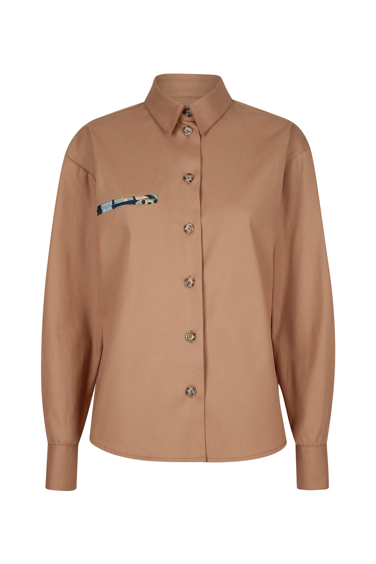 Vespa Shirt Jacket - Cinnamon Cotton