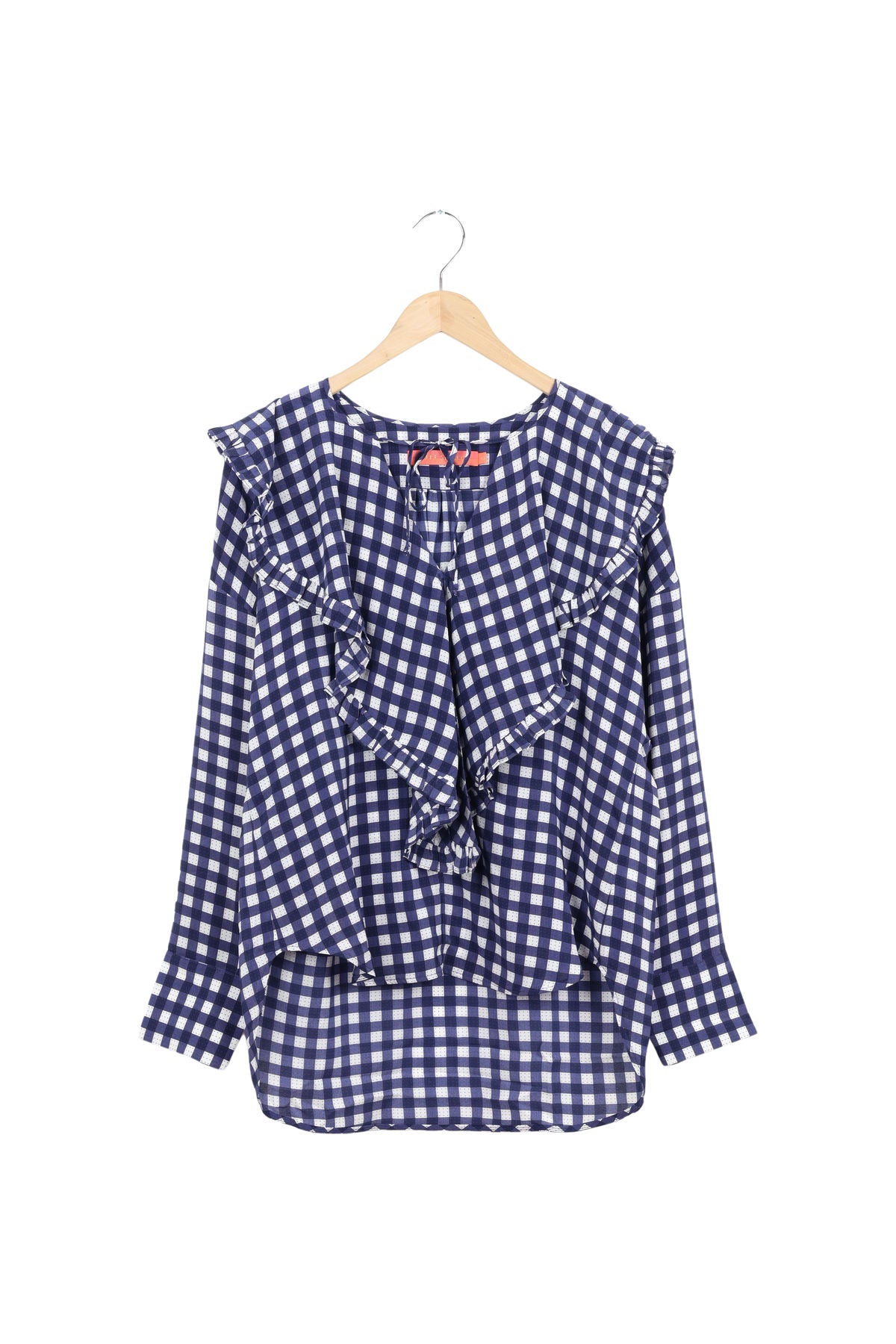 Save a Shirt Olivia - Silk check - 40