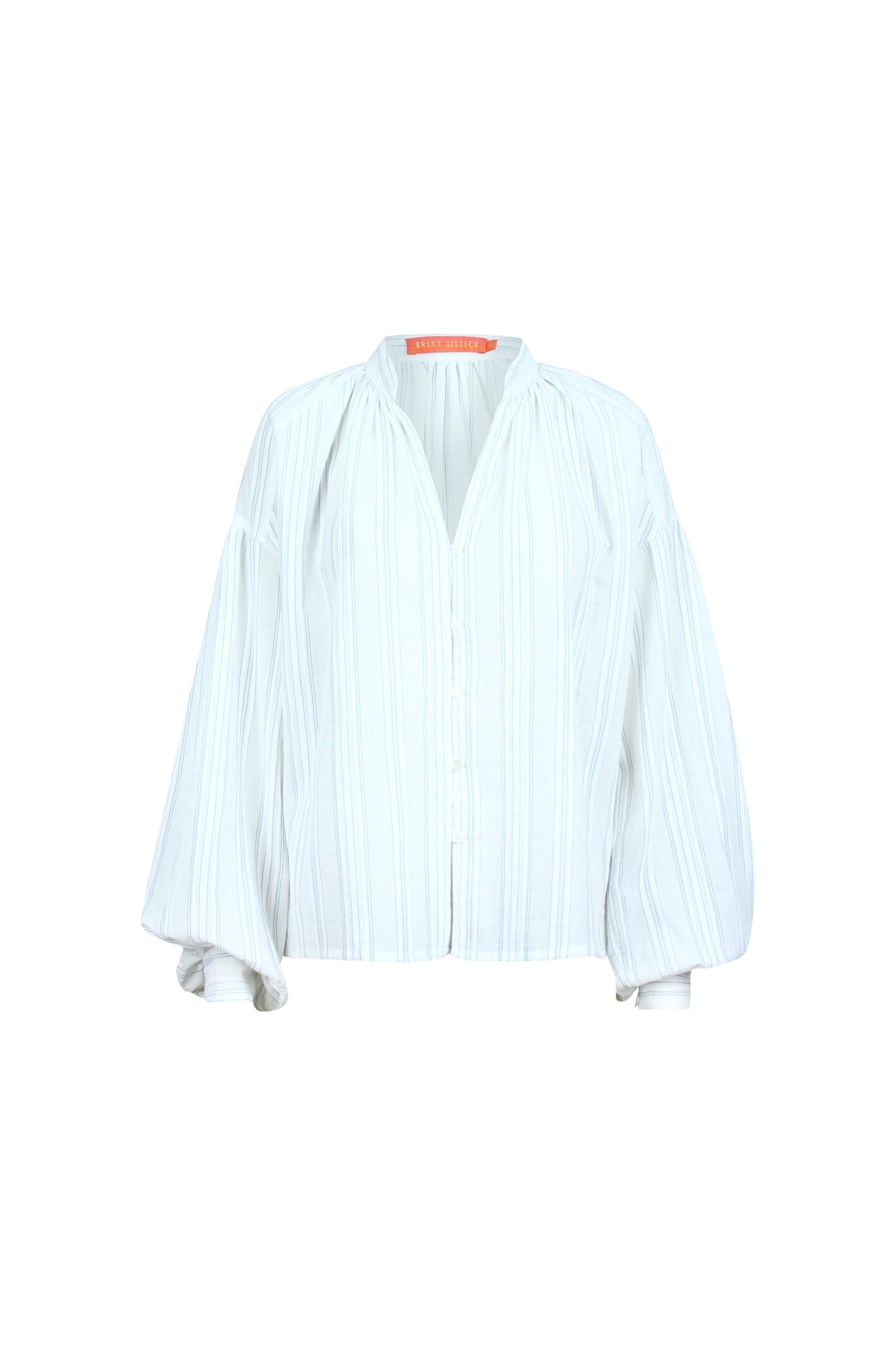 Save a Shirt Roberta - Bluette Stripe - 36