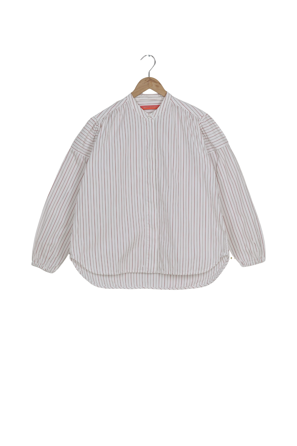 Save a Shirt Red Stripe - Cotton Shirt - 38