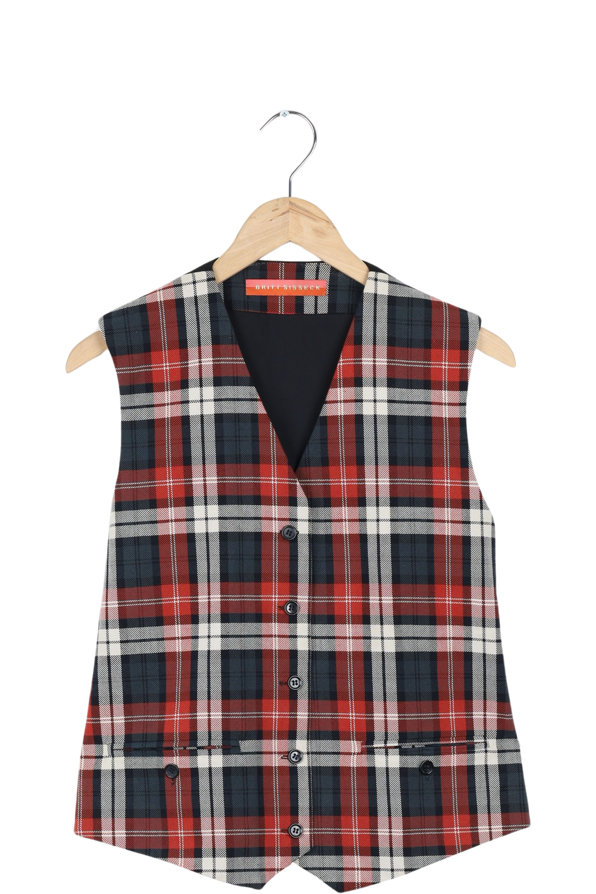 Save a Shirt Tartan waistcoat - 36