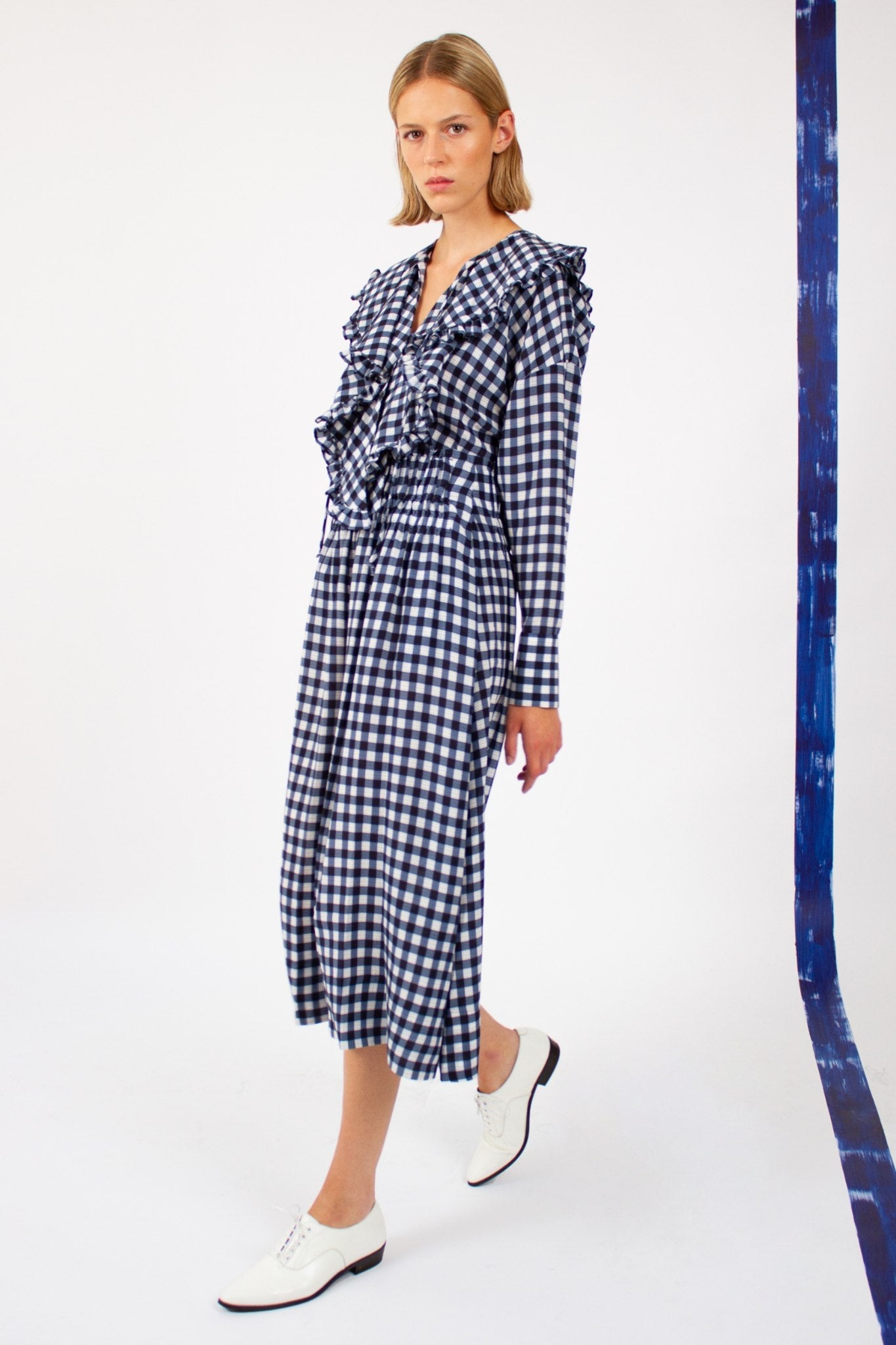 Save a Shirt Lola - Silk check - 40