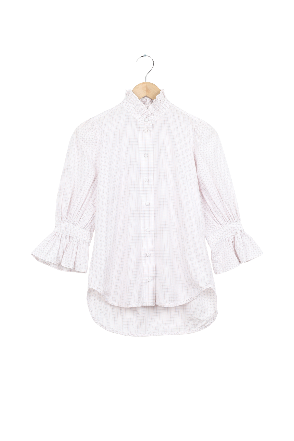 Save a Shirt Joanna - Berry check - 34