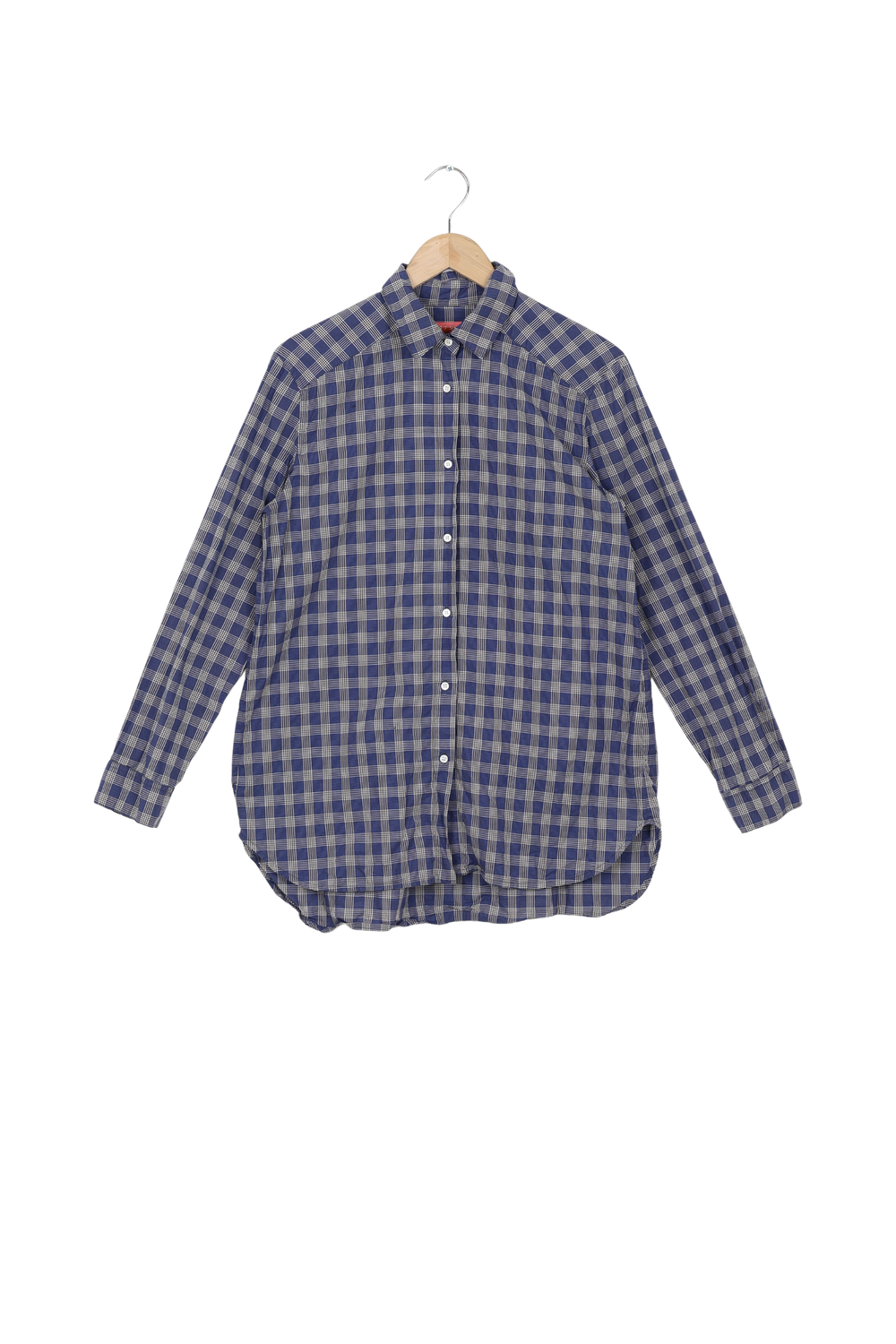 Save a Shirt Cotton Shirt - Blue Check - 40