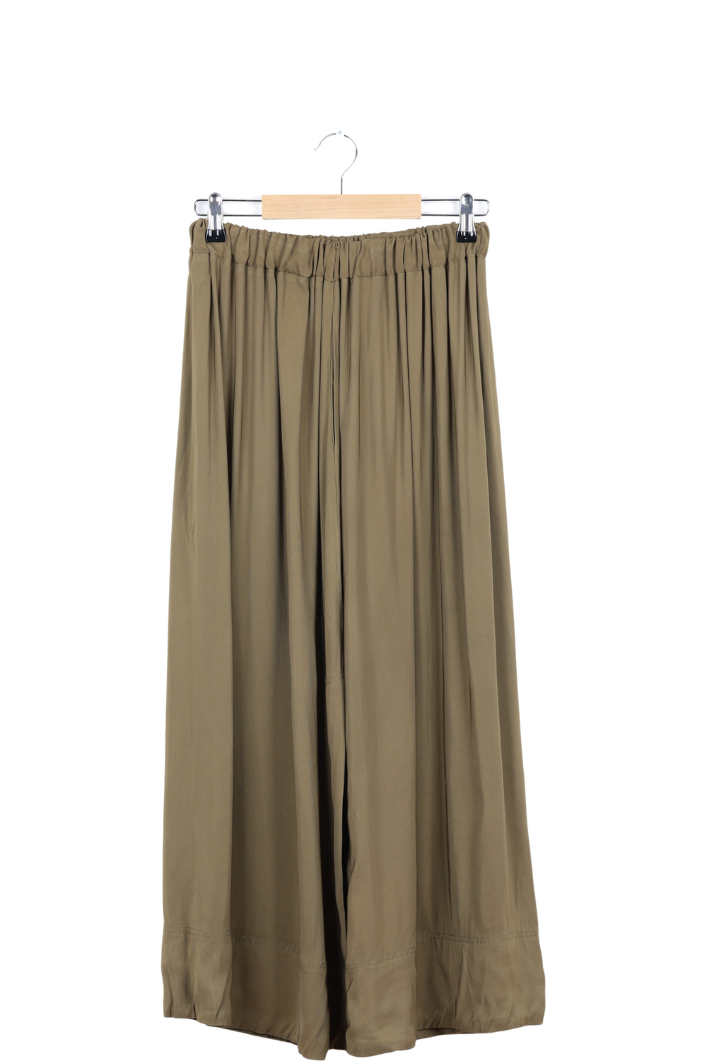 Save a Shirt Lip - Olive viscose - 36